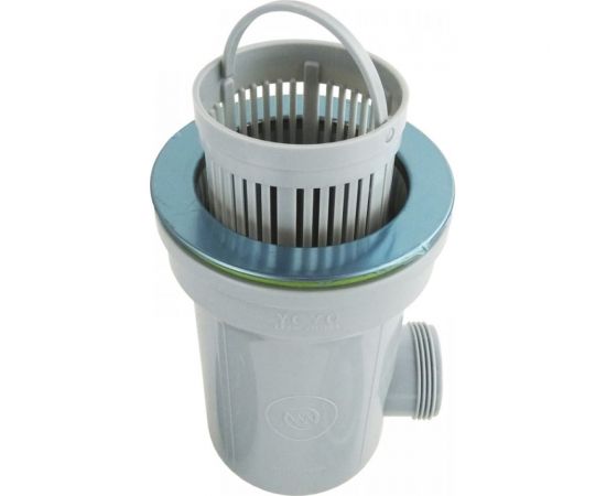 Сифон для нержавеющей мойки YOYO-1 3.5 дюйма, с переливом и фильтр-стаканом 901274 – изображение 4