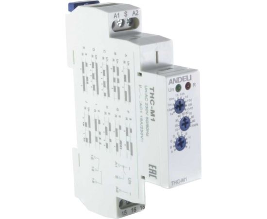 Мультифункциональное реле времени ANDELI THC-M1, 10 AC230 ADL09-109 – изображение 3