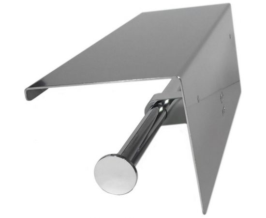 Держатель туалетной бумаги G-teq с полочкой для телефона, хром, 270 мм 25.27 – изображение 5