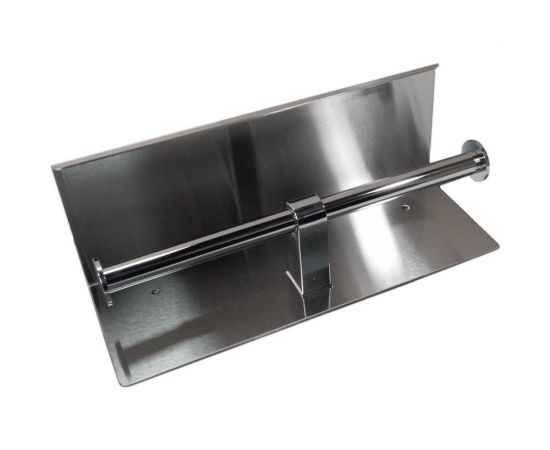 Держатель туалетной бумаги G-teq с полочкой для телефона, хром, 270 мм 25.27 – изображение 4