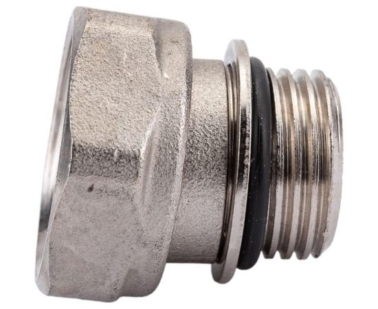 Запорно-балансировочный угловой клапан STOUT Svl-1156-100015 1/2" (с дополнительным уплотнением) RG008VL0HPSIBT – изображение 3