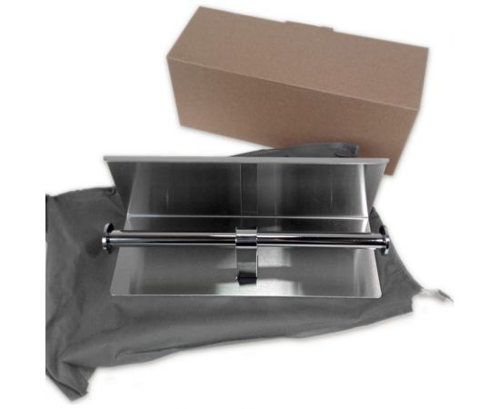 Держатель туалетной бумаги G-teq с полочкой для телефона, хром, 270 мм 25.27 – изображение 3