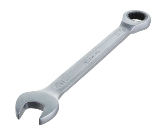 Набор ключей AIRLINE комбинированных трещоточных 6 предм. 8,10,12,13,14,17мм пласт.держат. AT-6-50 – изображение 3