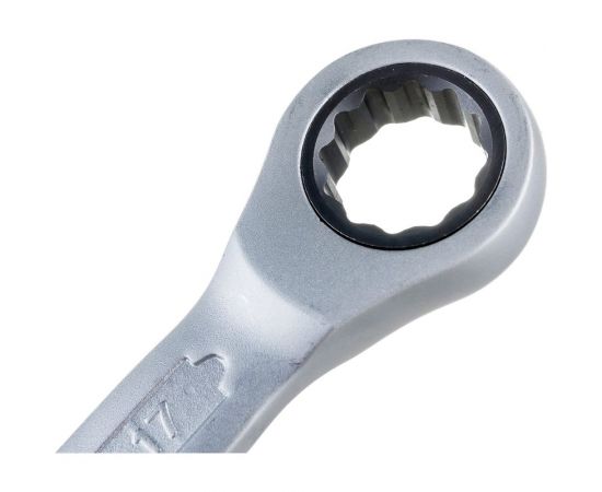 Набор ключей AIRLINE комбинированных трещоточных 6 предм. 8,10,12,13,14,17мм пласт.держат. AT-6-50 – изображение 4