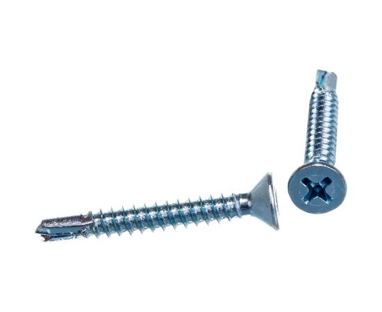 Саморез ЦКИ DIN7504-O 4.2х32 сверлоконечный Ц 1000 шт. 5459 – изображение 4