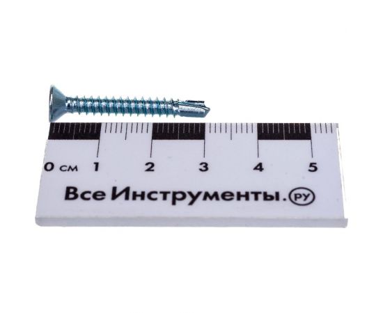 Саморез ЦКИ DIN7504-O 4.2х32 сверлоконечный Ц 1000 шт. 5459 – изображение 3