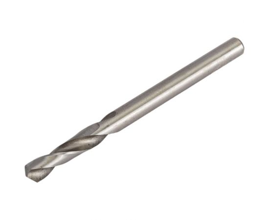 Сверло короткое с вышлифованным профилем по металлу (4.8x26x62 мм; ц/х; Р18) CNIC 53159 