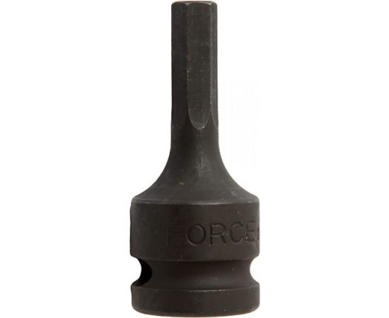Ударная цельная головка-бита 6 гранная, 1/2"", 8 мм FORCE 24406008 