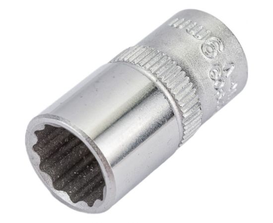 Головка короткая 12-гранная (9 мм; 1/4DR) FORCE 52909 