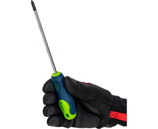 Отвертка СИБРТЕХ Ph2x150 мм, CrV, 2-х компонентная рукоятка 11847 – изображение 8