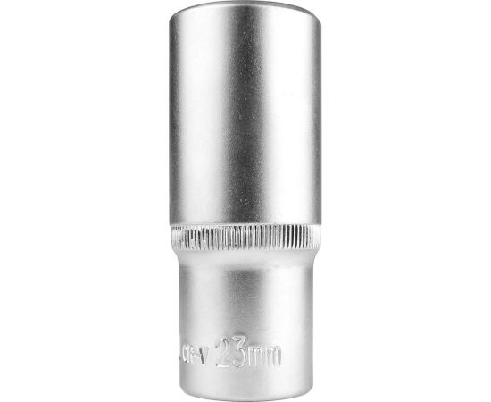Головка торцевая шестигранная удлиненная AV Steel (23 мм; 1/2) AV-520223 – изображение 2