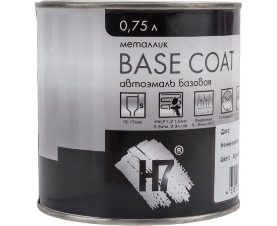 Автоэмаль H7 Mobihel 620 Мускат металлик эталон 0,75л 383977 – изображение 4