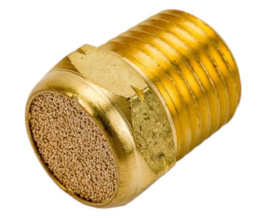 Фитинг-глушитель (пневмоглушитель) M1/4" компактный SHPI BV-28 – изображение 4