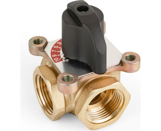 Трёхходовой поворотный смесительный клапан PROFACTOR 3/4" PF RVM 389.20 – изображение 4