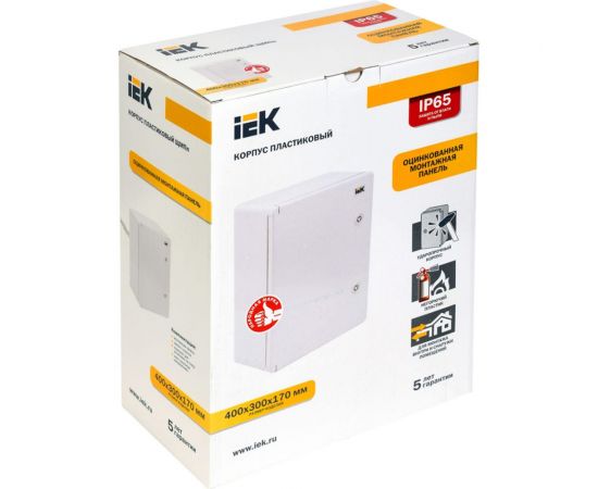 Корпус IEK ЩМПп пластиковый, 400х300х170мм, УХЛ1, IP65 MKP93-N-403017-65 – изображение 2