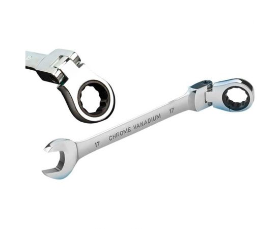 Набор комбинированных трещоточных ключей GOODKING 8 предметов TKS-11008 – изображение 3