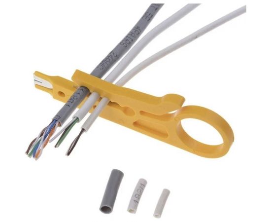 Инструмент для зачистки и разделки витой пары Cabeus 110 тип HT-318 – изображение 2