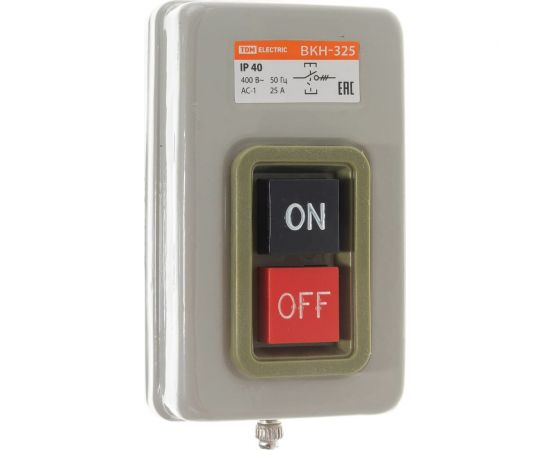 Выключатель кнопочный TDM ВКН-325 3Р 25А 230/400В IP40 SQ0716-0003 – изображение 7