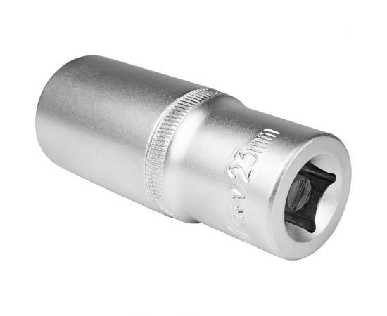 Головка торцевая шестигранная удлиненная AV Steel (23 мм; 1/2) AV-520223 – изображение 3