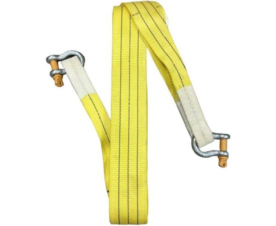 Буксировочный текстильный строп Сталь-91 90мм 21т, 6м, 2слоя, скоба-скоба 4687203017699 