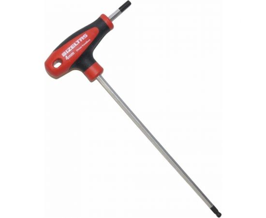 Т-образный шестигранник IZELTAS с рукояткой, с шаром, 4 мм 4921220040 