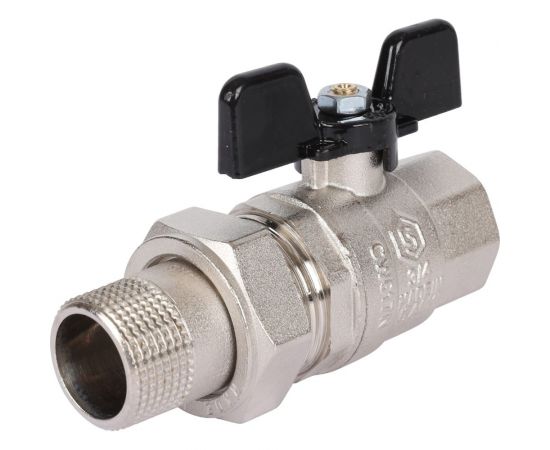 Шаровой полнопроходной кран с американкой STOUT ВР/НР RG008Q0BRAL04D 