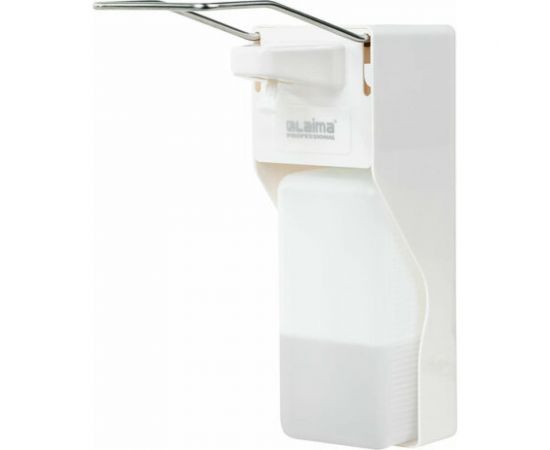 Дозатор для дезинфицирующих средств LAIMA PROFESSIONAL наливной, 1 л, локтевой привод, ABS 607326 
