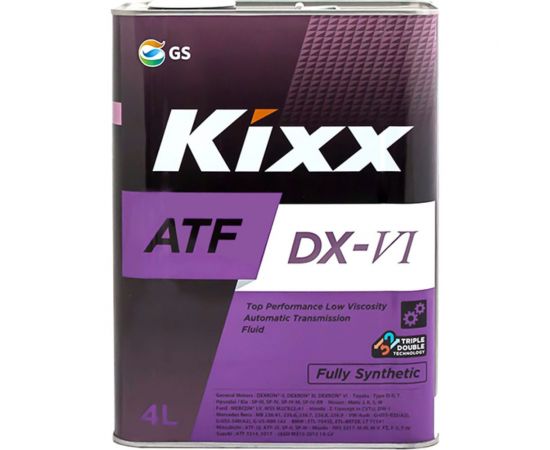 Синтетическое трансмиссионное масло KIXX ATF DX-VI 4л L252444TE1 