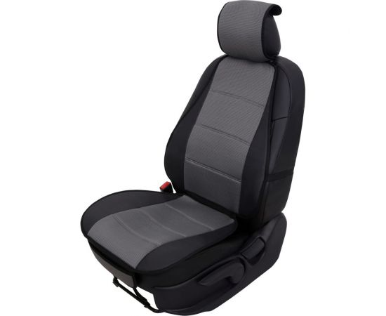 Накидка на сиденье VOIN Simple универсальная, экокожа+полиэстер, 1 шт., порол. VN150101 