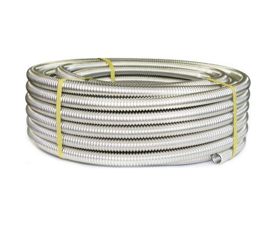 Гофрированная труба из нержавеющей стали Stahlmann SS304 18А, отожженная, 10 м 2217450 