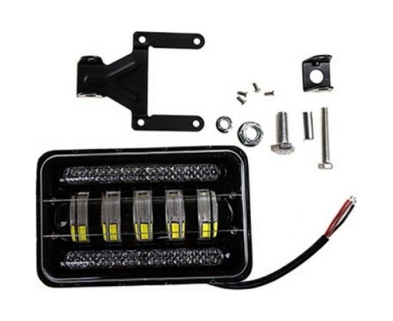 Cветодиодная фара SKYWAY OFF ROAD 170х110мм прямоугольная 12V/24V 50W 6000К 5 Дальний свет S07201093 