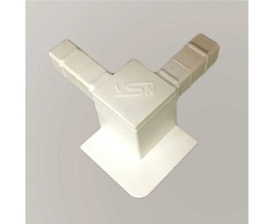 Пластиковый уголок для внутренней вставной москитной сетки KOMFORT москитные системы vsn, белый, 4 шт УПvsn,4 