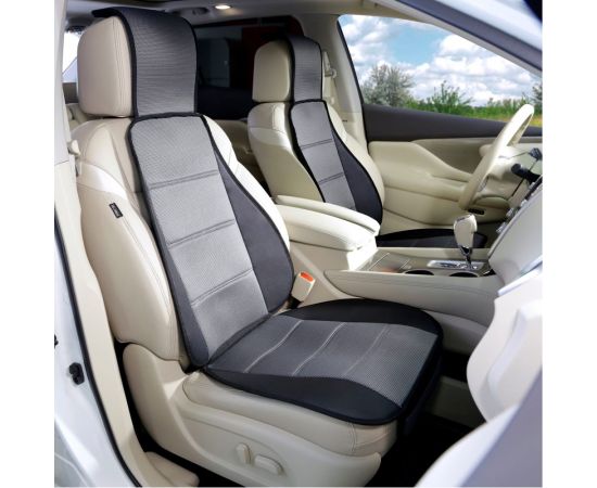 Накидка на сиденье VOIN Simple универсальная, экокожа+полиэстер, 1 шт., порол. VN150101 – изображение 3