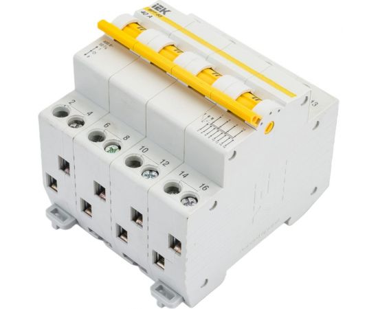 Трехпозиционный выключатель-разъединитель IEK ВРТ-63, 4P, 40А MPR10-4-040 – изображение 4