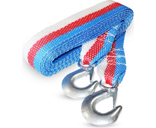 Буксировочный трос ООО ТПК Сигма крюки, 3.5 тонны, 5 метров, пакет Т13 – изображение 2