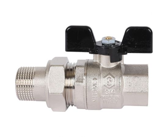 Шаровой полнопроходной кран с американкой STOUT ВР/НР RG008Q0BRAL04D – изображение 3