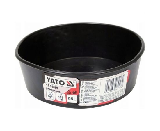 Емкость для штукатурки YATO плоская, 0,5л YT-51880 – изображение 3