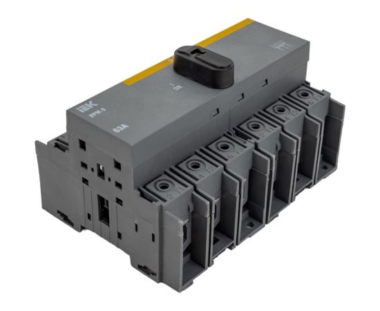 Модульный выключатель-разъединитель IEK ВРМ-3 3P 63А MVR30-3-063 – изображение 3