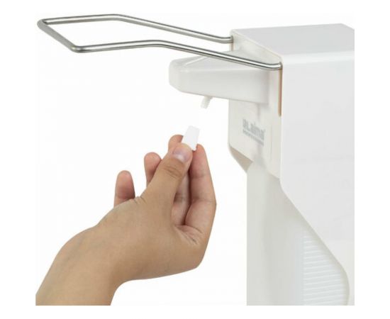 Дозатор для дезинфицирующих средств LAIMA PROFESSIONAL наливной, 1 л, локтевой привод, ABS 607326 – изображение 7