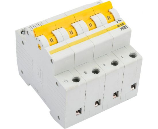 Трехпозиционный выключатель-разъединитель IEK ВРТ-63, 4P, 40А MPR10-4-040 – изображение 3