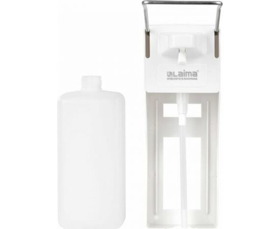 Дозатор для дезинфицирующих средств LAIMA PROFESSIONAL наливной, 1 л, локтевой привод, ABS 607326 – изображение 5