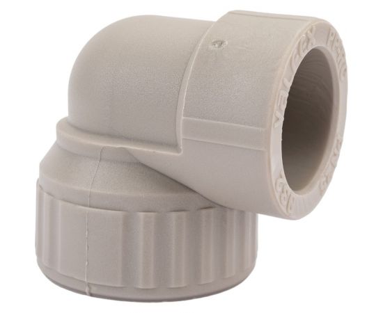 Угольник комбинированный с внутренней резьбой VALFEX PP-R серый, 32 мм х1"" 10125032Г 127-0490 