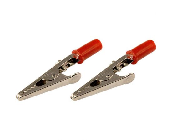 Зажим крокодил REXANT длина 53 мм, ток 15A, 2 шт 16-0009-9 