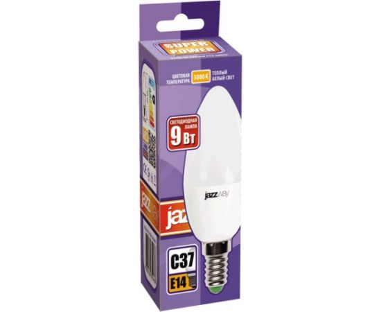 Лампа Jazzway PLED- SP C37 9w E14 3000K-Е 2859457A – изображение 3
