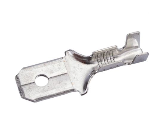 Плоский неизолированный луженый разъем КВТ РП-П(л) 2,5 - (6,3) 89247 – изображение 2