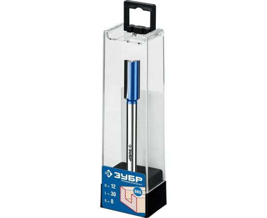 Пазовая прямая фреза с нижними подрезателями ЗУБР Профессионал 12x30 мм 28755-12-30 – изображение 4