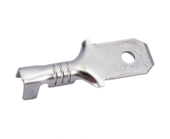 Плоский неизолированный луженый разъем КВТ РП-П(л) 2,5 - (6,3) 89247 – изображение 5