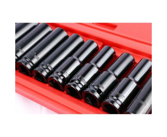 Набор ударных головок 10 предметов, 8-24 мм, 1/2""DR GOODKING G-10010 – изображение 3
