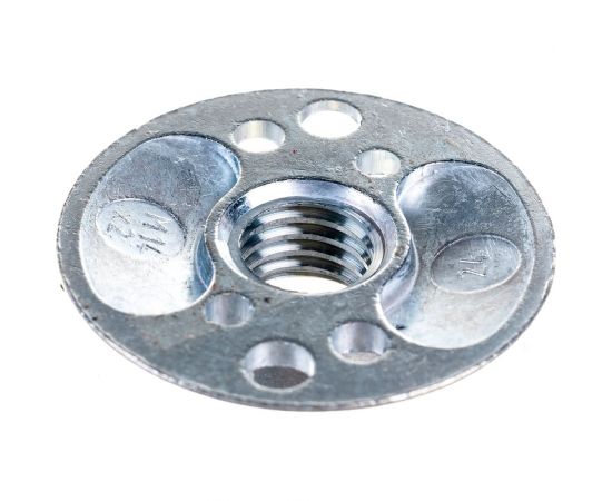 Оправка ребристая (125 мм; М14; жесткая) для фибровых кругов RoxelPrо 110944 – изображение 2