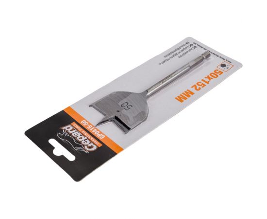 Сверло перьевое по дереву 50x152 мм Gepard GP0415-50 – изображение 2